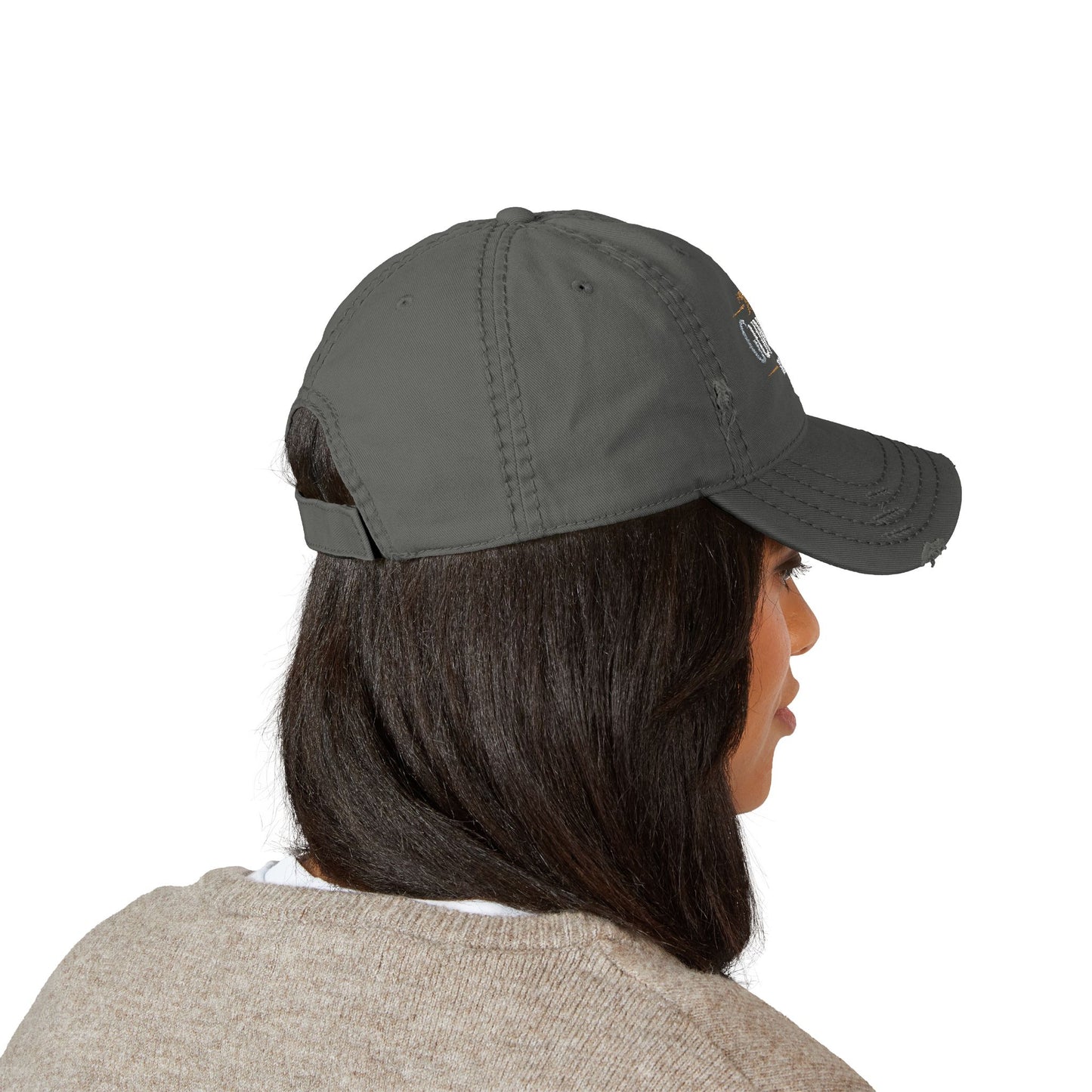 Embroidered "Gunners 1886" Distressed Dad Hat