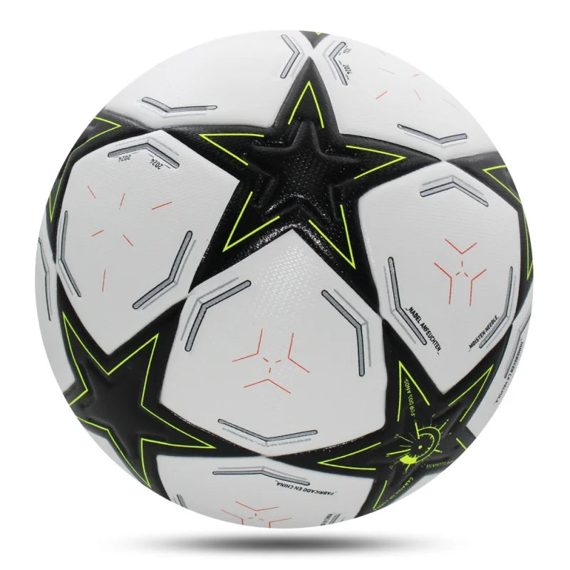Pro Match & Training Football – Seamless PU Soccer Ball (Size 4 / 5) | Outdoor Professional Grip & Flight Control