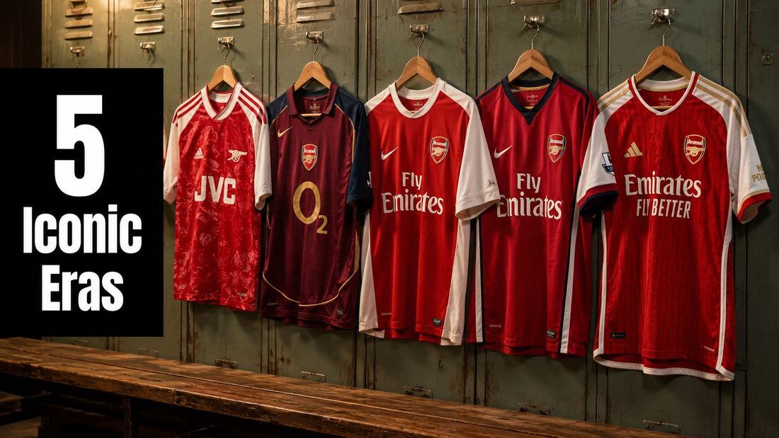 Arsenal Shirts Through the Years: 5 Iconic Eras
