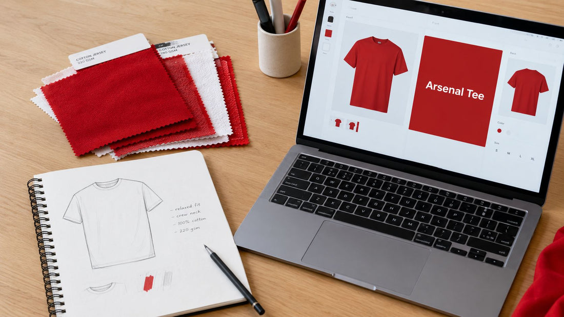 How to Create an Arsenal T Shirt Design Fans Love