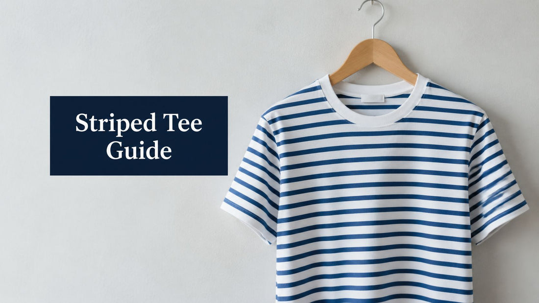 Blue and White Striped T Shirt Buying and Styling Guide