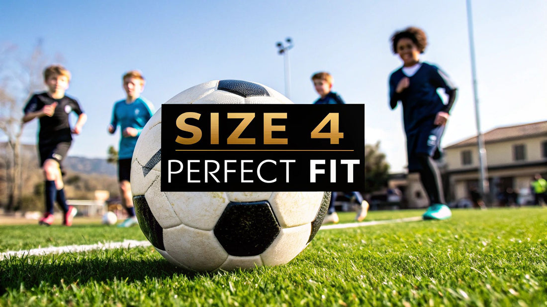 Football Sizes 4: The Official Ball for Ages 8-12