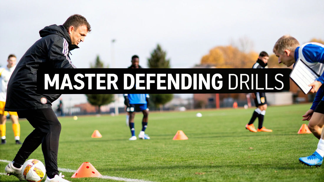 10 Essential Defending Drills in Soccer to Master in 2025