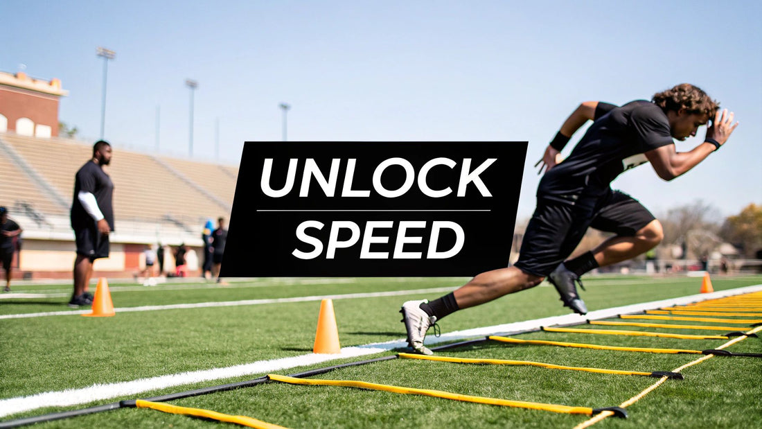 Unlocking Speed With Football Agility Ladder Drills
