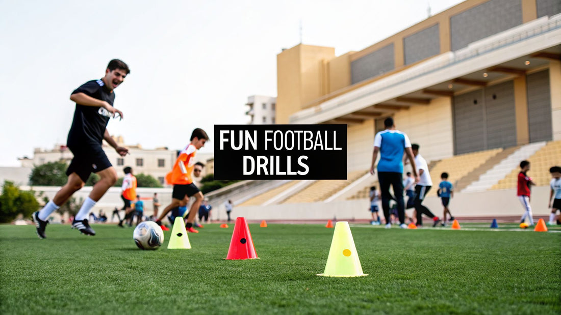 Top 10 Football Fun Drills to Supercharge Your Training