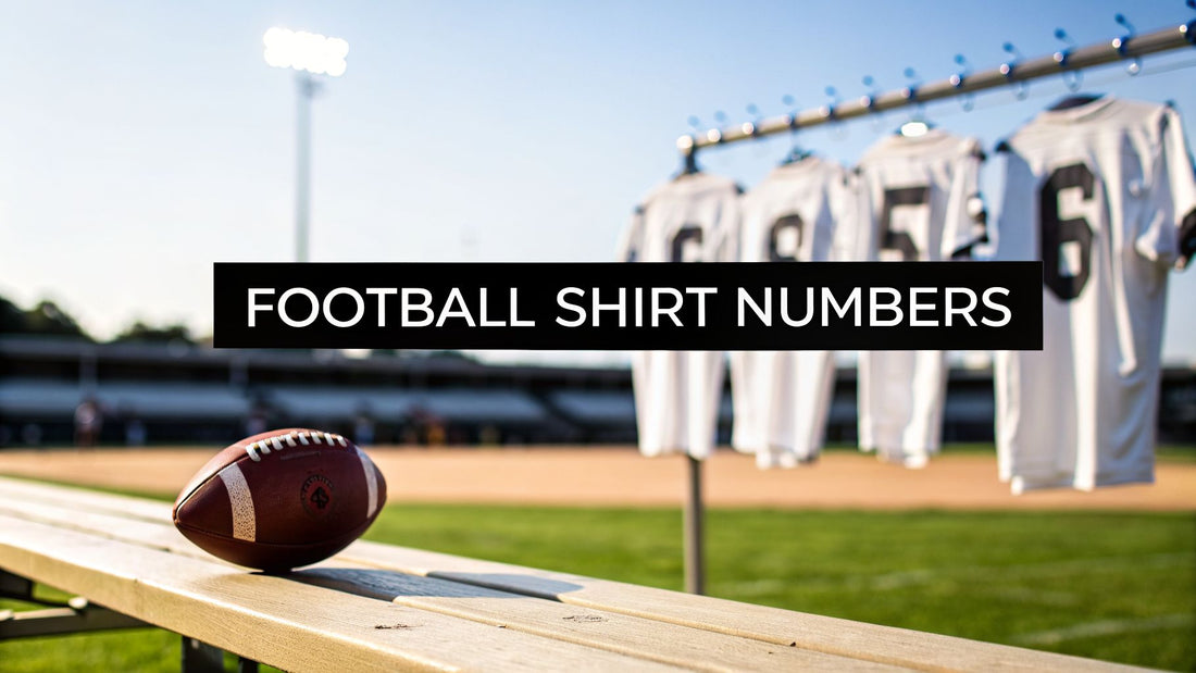 A Guide to Footballers Shirt Numbers