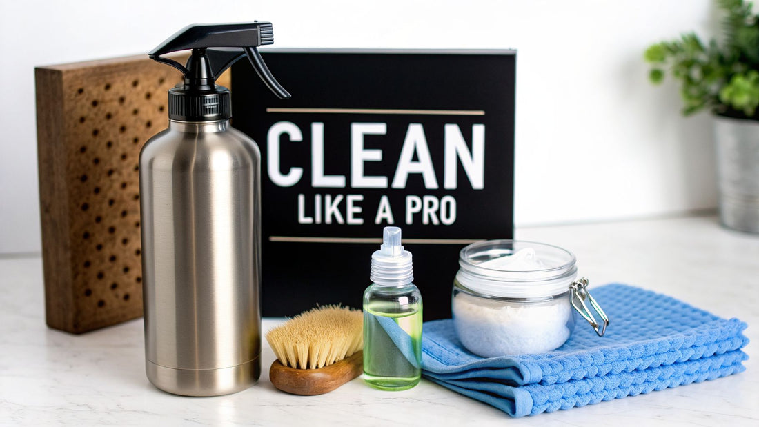 How to Clean Stainless Steel Water Bottles Like a Pro