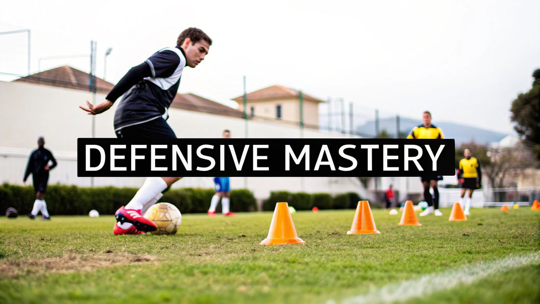 Soccer Defender Drills: Master 1v1s and Tackling