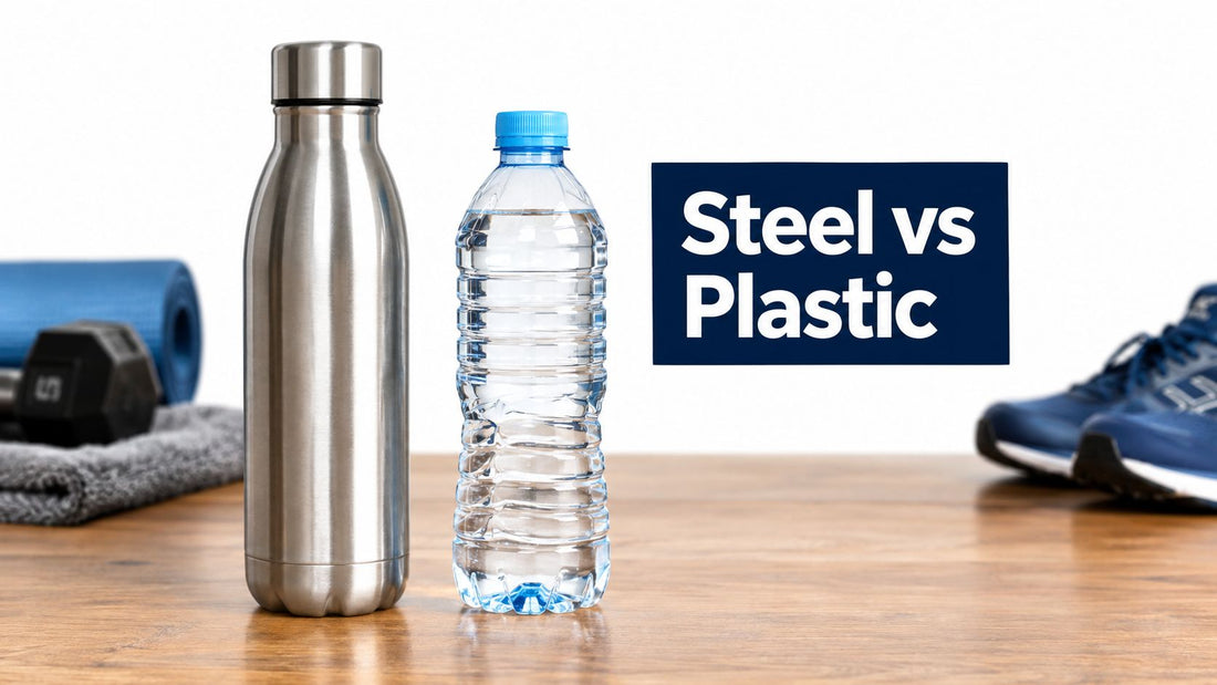 Stainless Steel Water Bottle vs Plastic: Key Differences