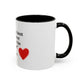 Coffee Mug — "You're the Best Thing I Ever Found on the Internet" Love You Accent Mug