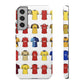 Arsenal Football Jersey Pattern Phone Case – Vintage Kit Collage Tough Cases