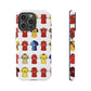 Arsenal Football Jersey Pattern Phone Case – Vintage Kit Collage Tough Cases
