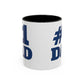 #1 Dad Accent Coffee Mug — Father's Day Gift 11/15oz