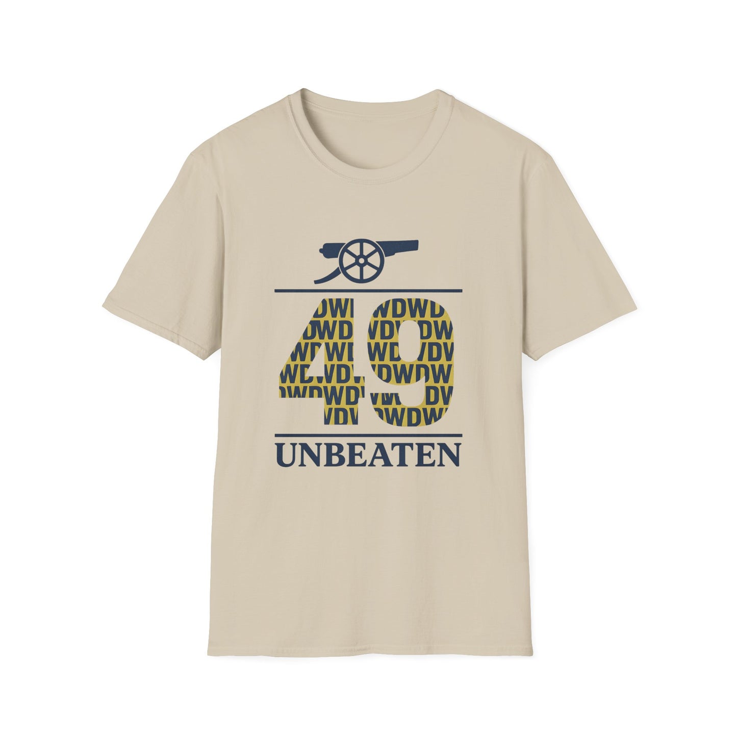 49 Unbeaten Football T-Shirt – Vintage Style