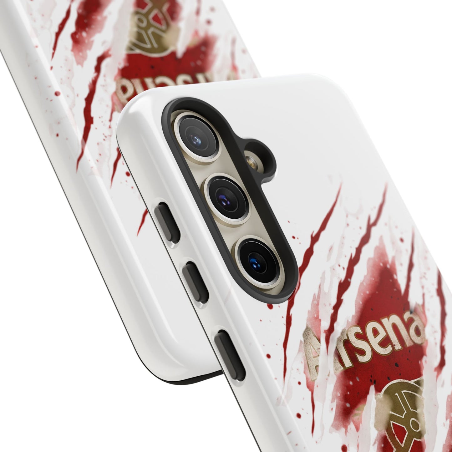 Arsenal Inspired Ripped Claw Phone Case — Football Fan Protective Cover