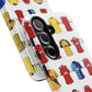 Arsenal Football Jersey Pattern Phone Case – Vintage Kit Collage Tough Cases
