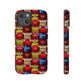 Retro Arsenal Football Shirt Mosaic Tough Phone Case
