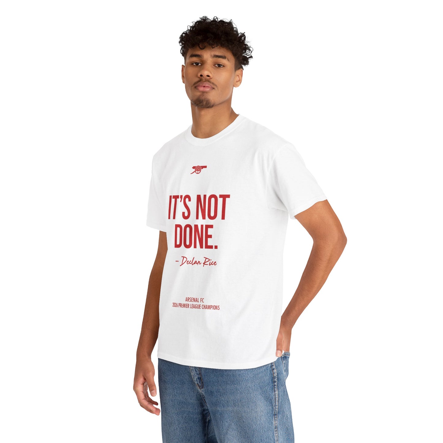 It's Not Done Tee — Motivational Graphic T-Shirt
