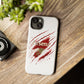 Arsenal Inspired Ripped Claw Phone Case — Football Fan Protective Cover