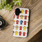 Arsenal Football Jersey Pattern Phone Case – Vintage Kit Collage Tough Cases