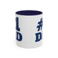 #1 Dad Accent Coffee Mug — Father's Day Gift 11/15oz