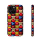 Retro Arsenal Football Shirt Mosaic Tough Phone Case