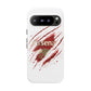 Arsenal Inspired Ripped Claw Phone Case — Football Fan Protective Cover