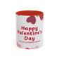 Valentine's Day Coffee Mug — "Still My Favourite Human" Accent Mug