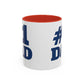 #1 Dad Accent Coffee Mug — Father's Day Gift 11/15oz