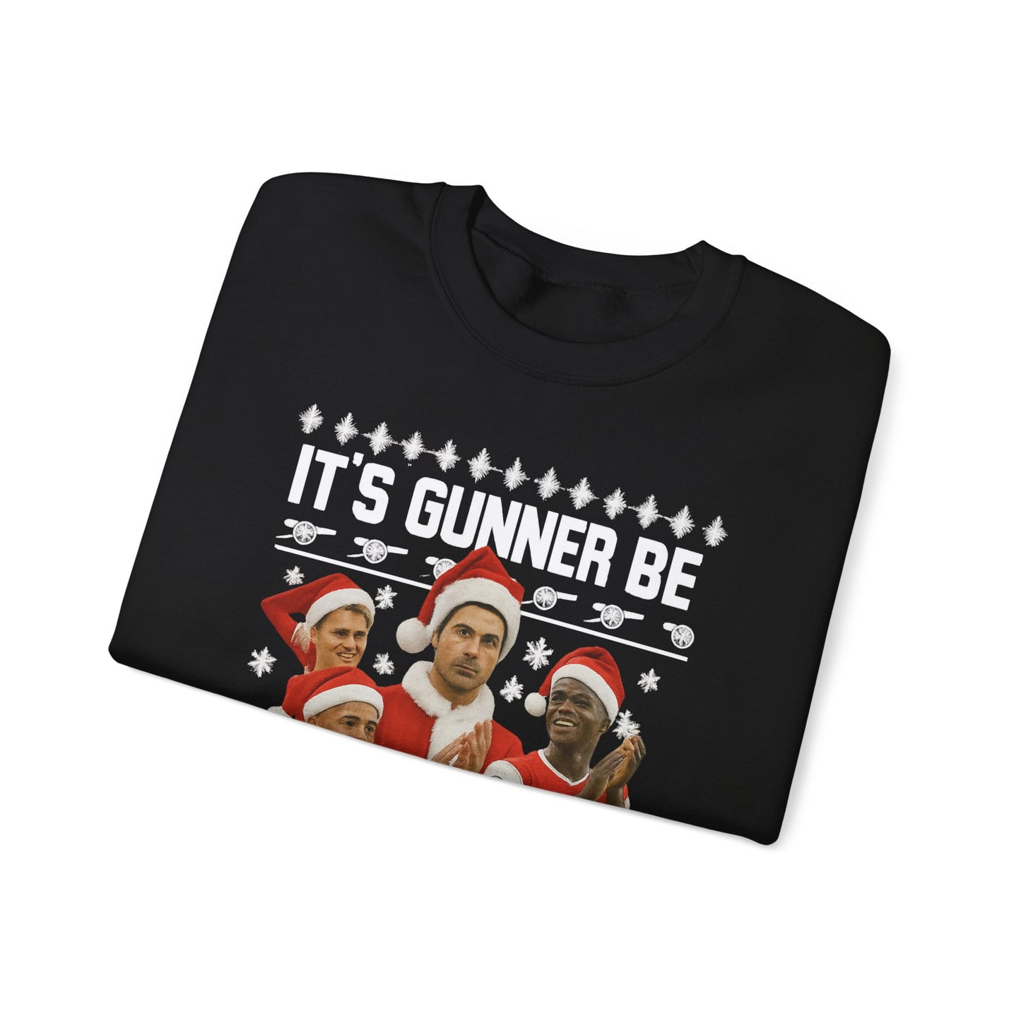 Christmas Sweatshirt — "It's Gunner Be a Top Christmas" Holiday Crewneck