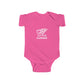 Baby Bodysuit - "Little Gunner" Cannon Graphic Infant Onesie (Newborn to 24M)