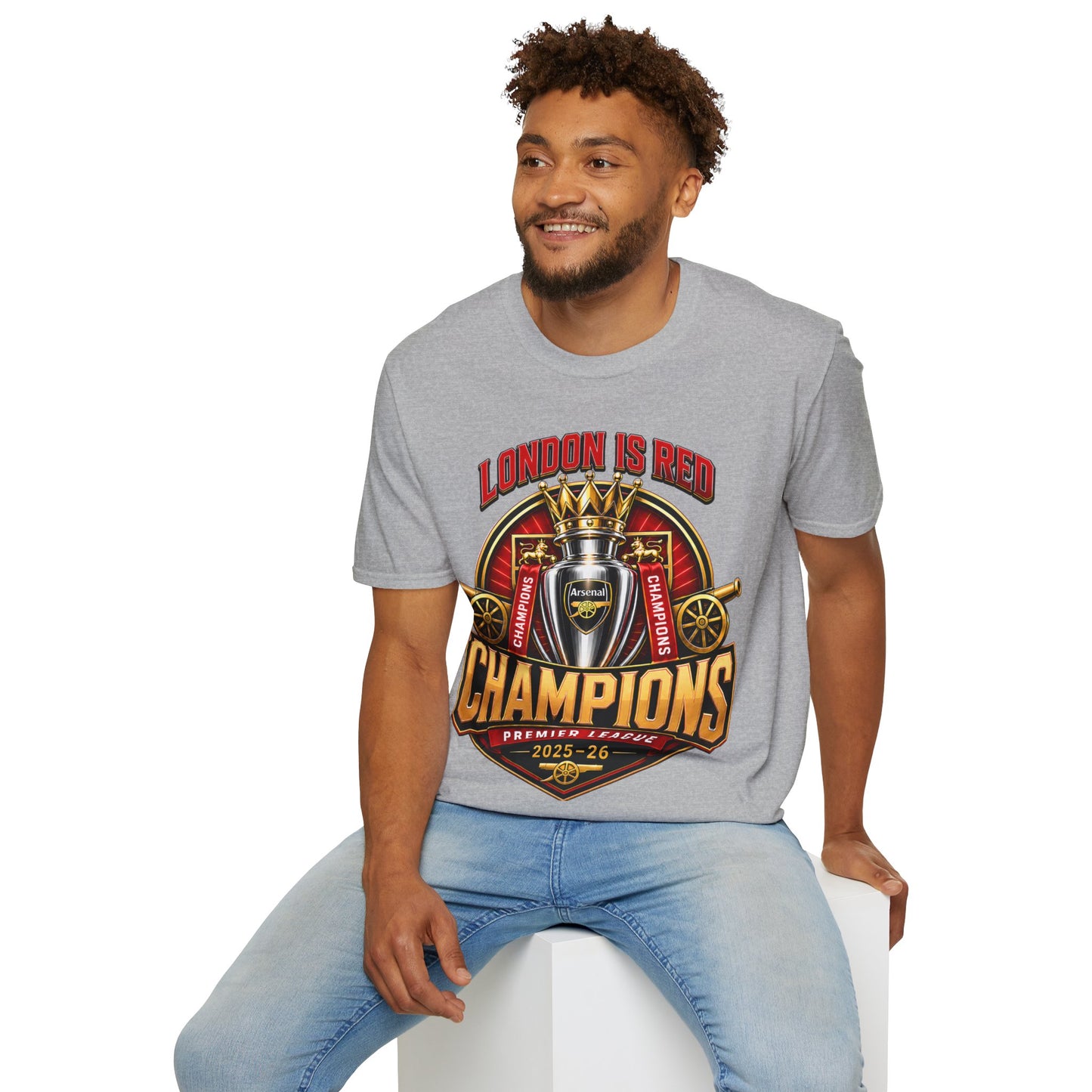 Champions Premier League T-Shirt — "London Is Red" 2025-26 Soccer Tee