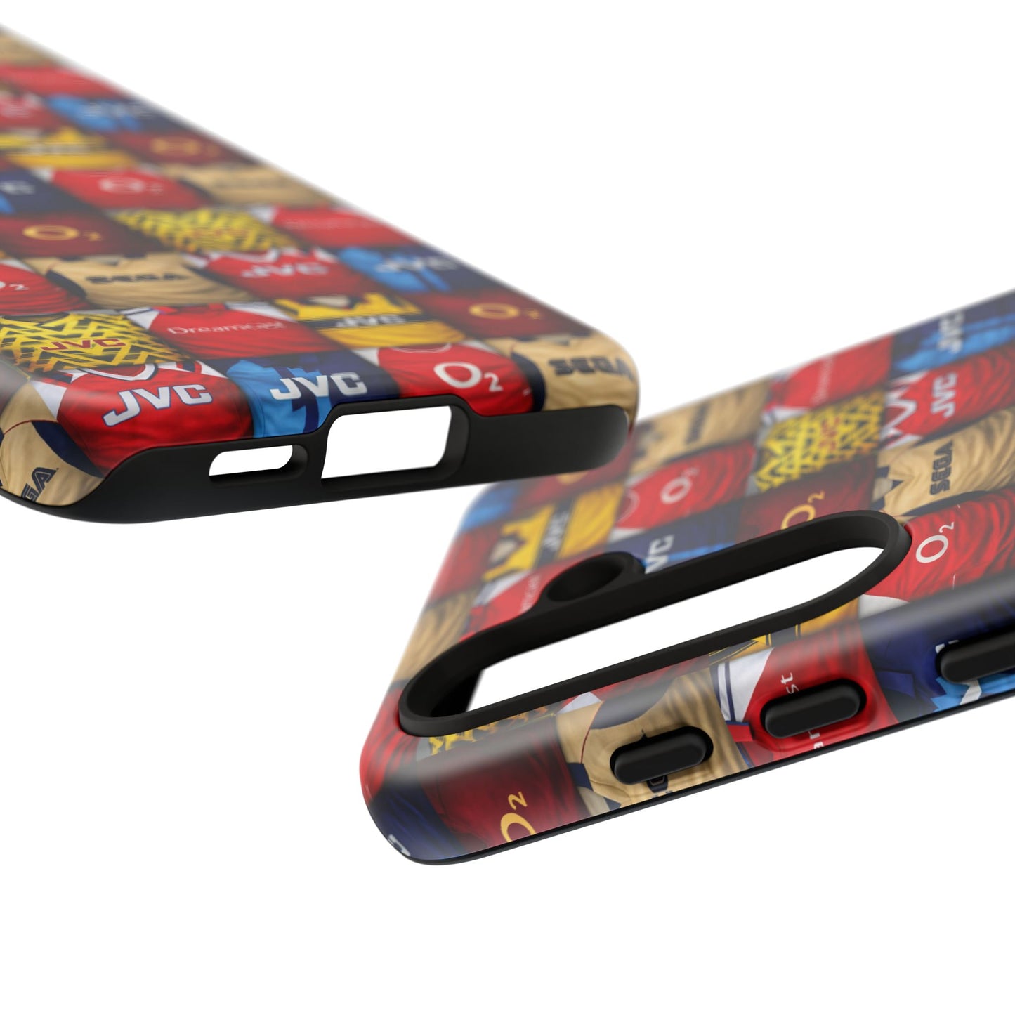 Retro Arsenal Football Shirt Mosaic Tough Phone Case