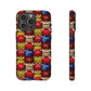Retro Arsenal Football Shirt Mosaic Tough Phone Case