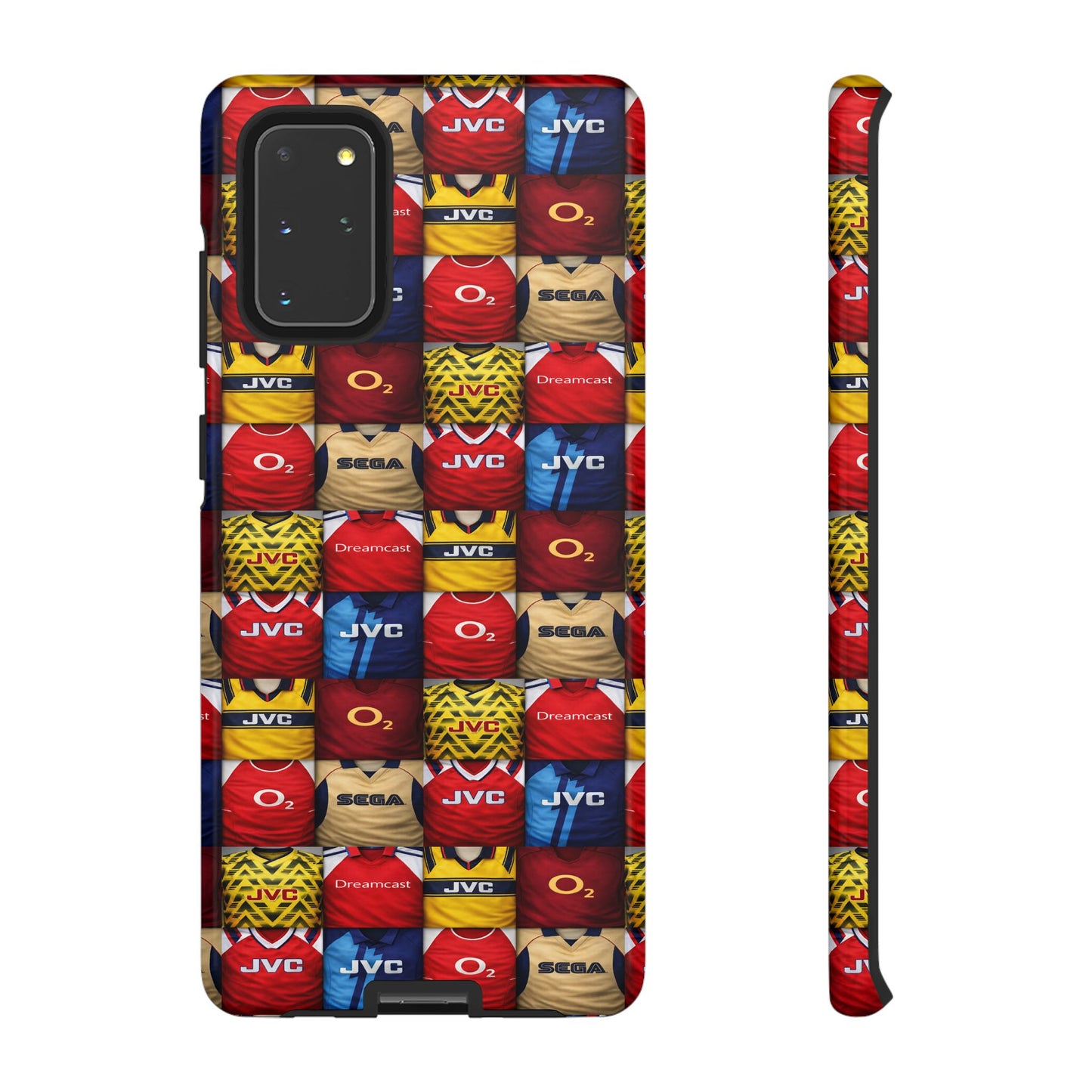 Retro Arsenal Football Shirt Mosaic Tough Phone Case