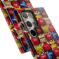 Retro Arsenal Football Shirt Mosaic Tough Phone Case