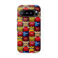 Retro Arsenal Football Shirt Mosaic Tough Phone Case