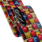 Retro Arsenal Football Shirt Mosaic Tough Phone Case