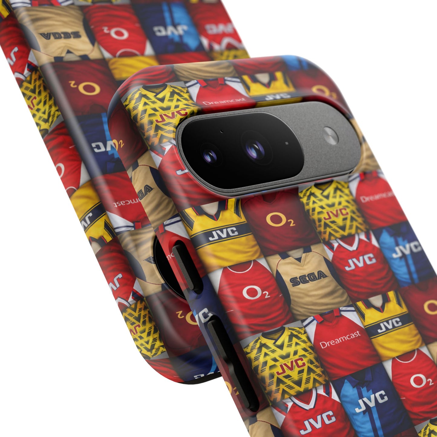 Retro Arsenal Football Shirt Mosaic Tough Phone Case