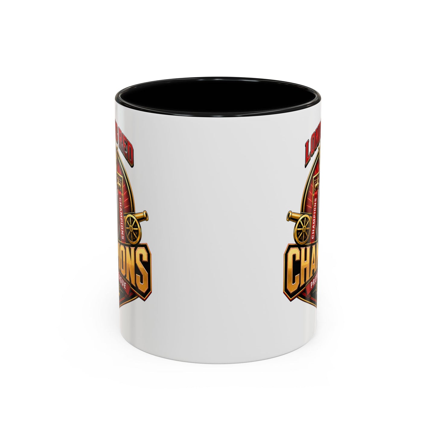 Premier League Champions Accent Coffee Mug – "London Is Red" 11oz