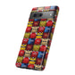 Retro Arsenal Football Shirt Mosaic Tough Phone Case