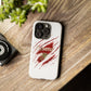 Arsenal Inspired Ripped Claw Phone Case — Football Fan Protective Cover