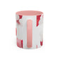Valentine's Day Accent Coffee Mug — "My One and Only Partner in Crime" Cupid Hearts