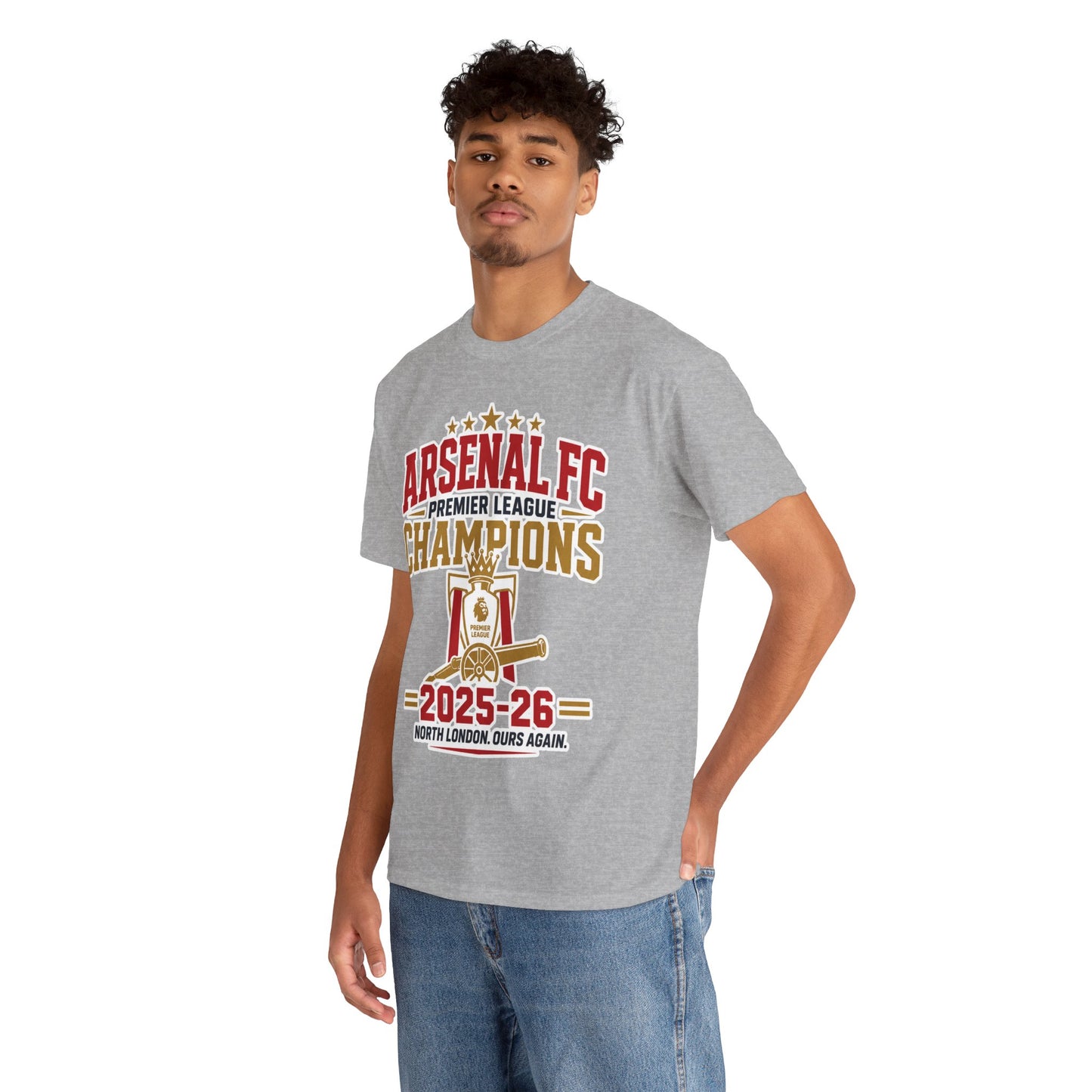 Arsenal FC Premier League Champions 2025-26 T-Shirt