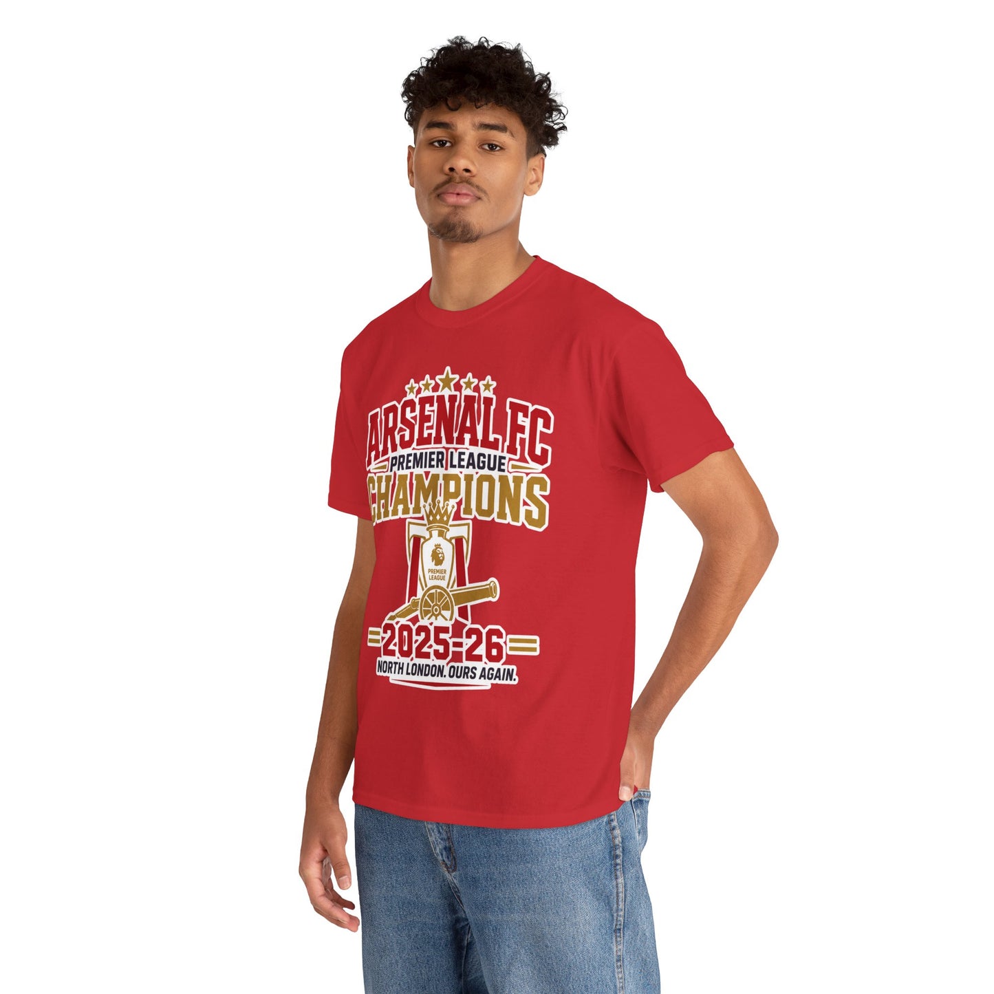 Arsenal FC Premier League Champions 2025-26 T-Shirt