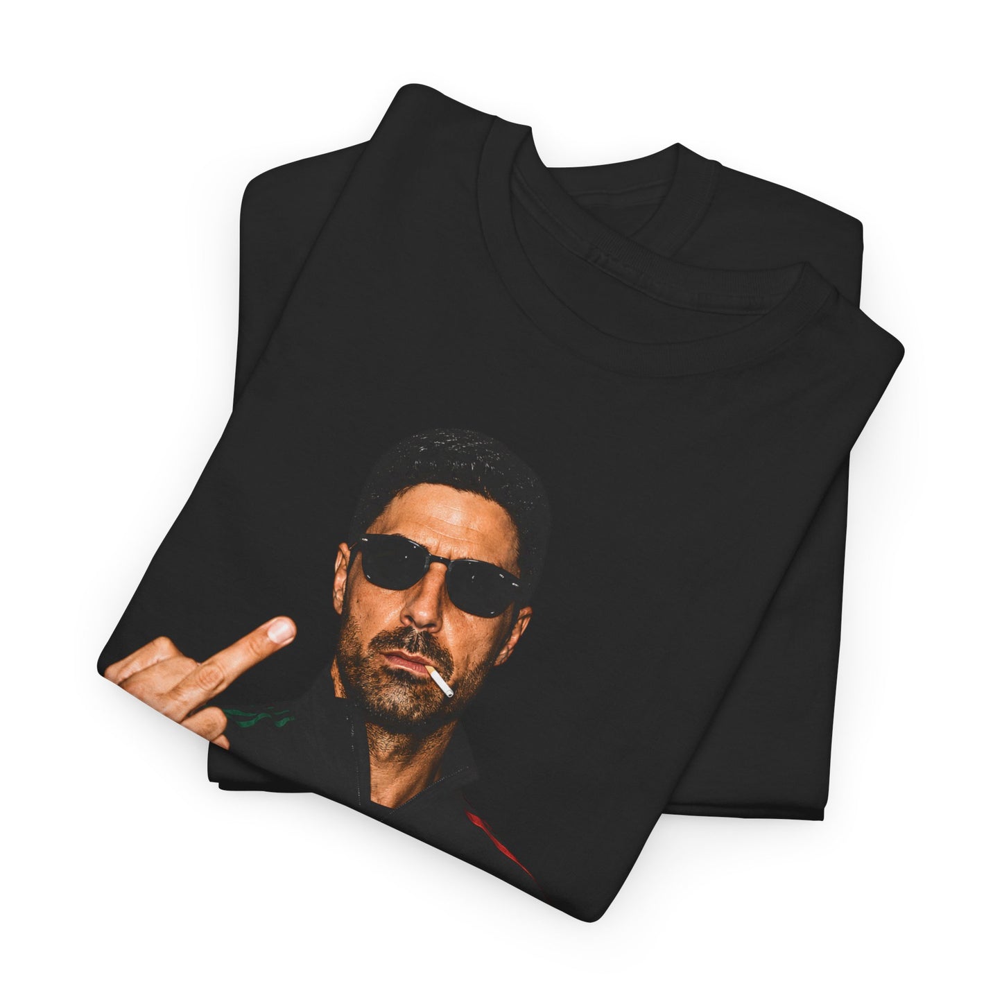 Arteta Flipping The Finger Arsenal Football Tee Design (New)