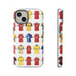Arsenal Football Jersey Pattern Phone Case – Vintage Kit Collage Tough Cases