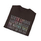 North London Typography T-Shirt — Pastel Lyrics Tee