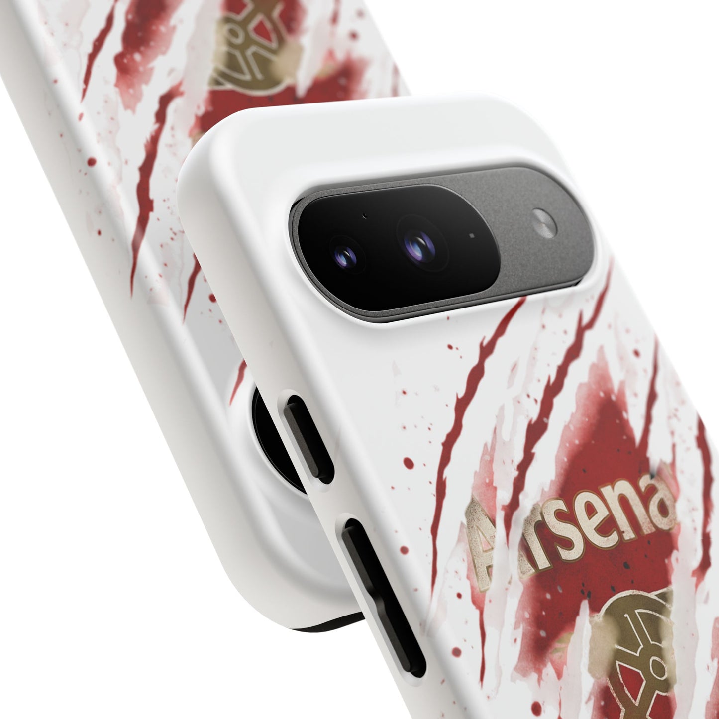 Arsenal Inspired Ripped Claw Phone Case — Football Fan Protective Cover