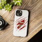 Arsenal Inspired Ripped Claw Phone Case — Football Fan Protective Cover